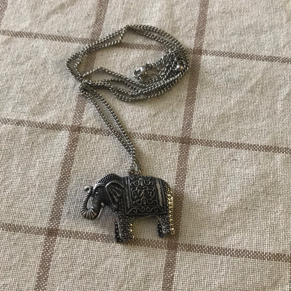 Elephant necklace